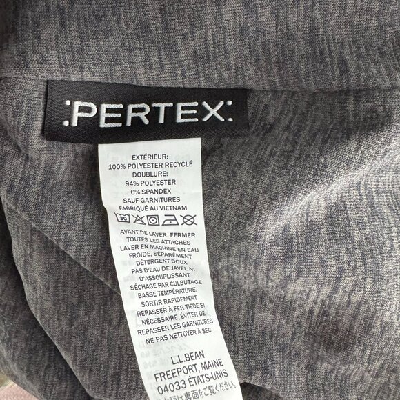 L.L. Bean Bean's Performance Fleece Lined Windbreaker Jacket 3X Black CJ-2210 - Picture 10 of 10